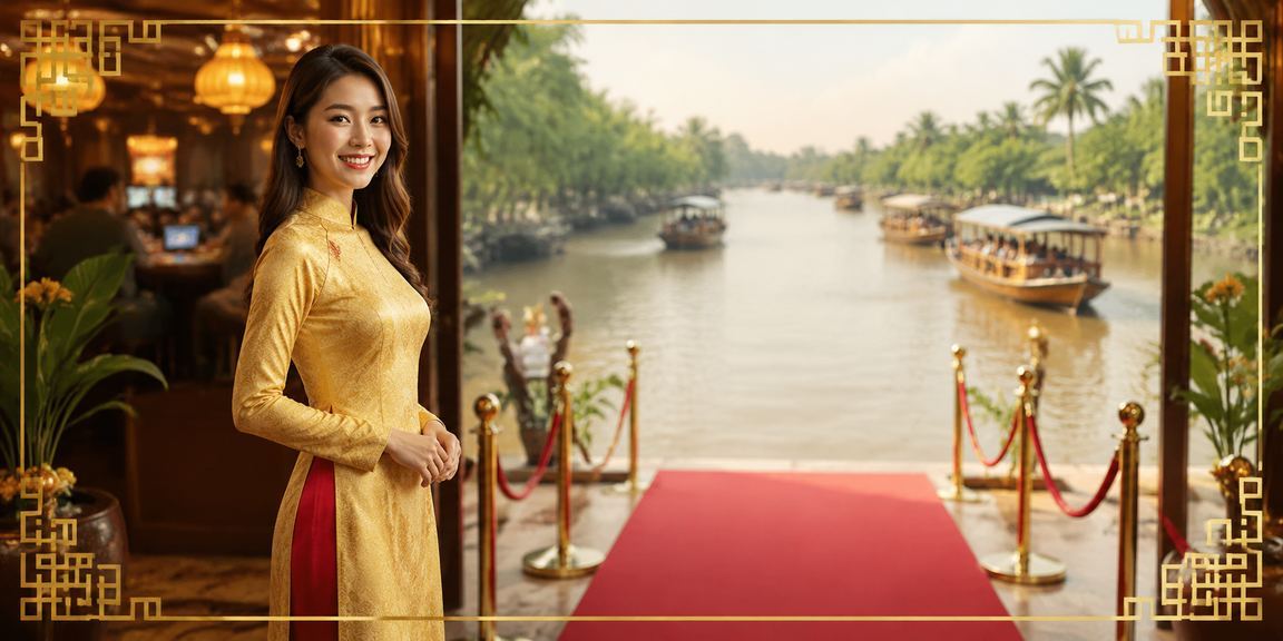 Người chơi bài tại vùng đồng bằng sông Cửu Long thư giãn và vui vẻ trong không khí thân thiện